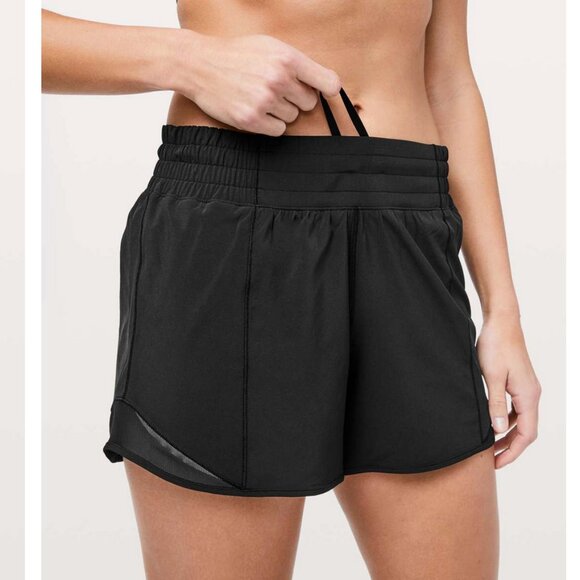 Lululemon Hotty Hot Short 2 Black High Rise 4” - Picture 3 of 11